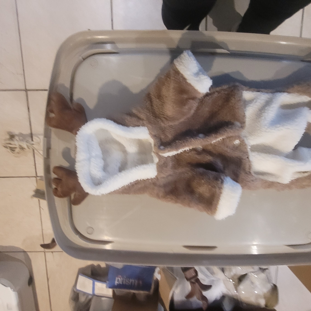 Cozy Brown Dog Hoodie